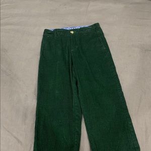 J.Bailey green corduroy pant. Size 7